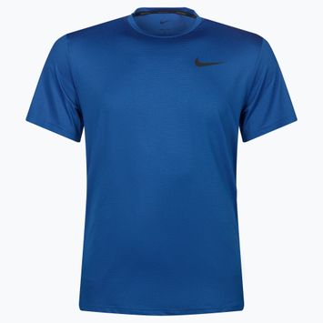 Футболка тренувальна чоловіча Nike Hyper Dry Top синя CZ1181-492