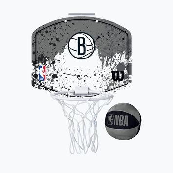 Набір для міні - баскетболу Wilson NBA Team Mini Hoop Brooklyn Nets black