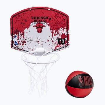 Набір для міні-баскетболу Wilson NBA Chicago Bulls Mini Hoop red/chicago bulls