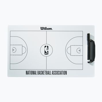 Тактична дошка Wilson NBA Coaches Dry Erase Board white