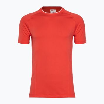Футболка чоловіча Wilson Team Seamless Crew infrared
