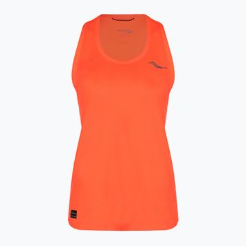 Жіноча майка для бігу Saucony Stopwatch Singlet vizi червона