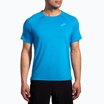 Чоловіча бігова сорочка Brooks Atmosphere 2.0 блакитного кольору