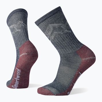 Шкарпетки трекінгові Smartwool Classic Hike Light Cushion Mountain Pattern Crew deep navy