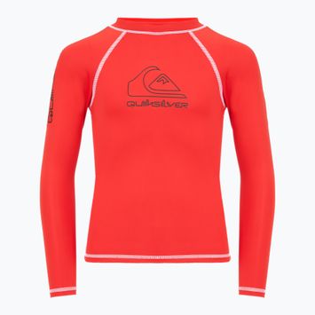 Лонгслів для плавання дитячий Quiksilver On Tour red