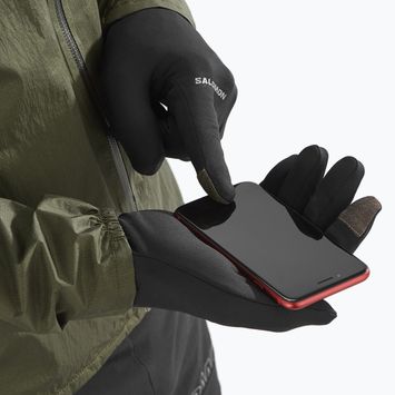 Рукавиці для бігу Salomon Cross Warm deep black