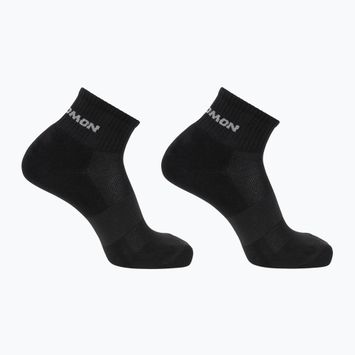 Шкарпетки Salomon Evasion Ankle 2 pary black/black