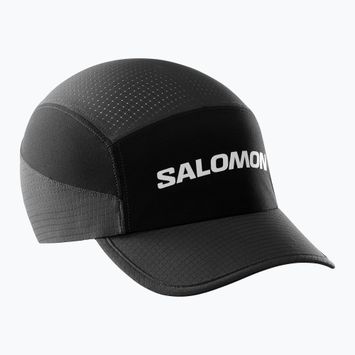 Бейсболка Salomon Sense Aero глибокого чорного кольору