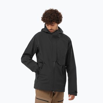 Куртка-дощовик чоловіча Salomon Outerpath Pro 2.5 l deep black
