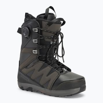 Черевики для сноубордингу Salomon X Approach Lace SJ Boa чорні