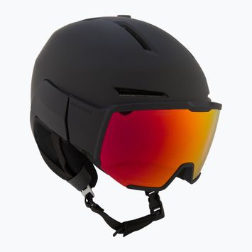 Шолом гірськолижний Salomon Osmo Pro Sigma Photo black/poppy red