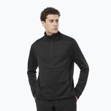 Кофта трекінгова чоловіча Salomon Essential Midwarm deep black