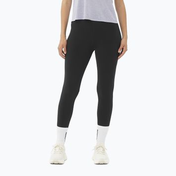 Легінси для бігу жіночі Salomon SHAKEout Bliss 25" deep black
