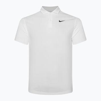 Футболка для тенісу чоловіча Nike Court Dri-Fit Polo Solid white/black
