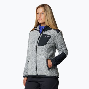 Кофта жіноча Columbia Arctic Crest Sherpa white / black