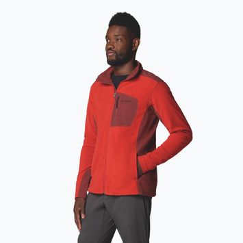 Кофта флісова чоловіча Columbia Klamath Range Full Zip sail red / spice