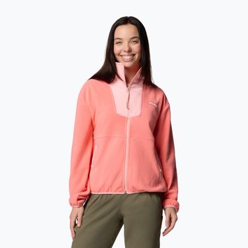 Кофта жіноча Columbia Sequoia Grove Full Zip alpenglow/pink sand