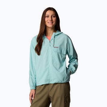 Кофта трекінгова жіноча Columbia Skien Valley Hooded spray