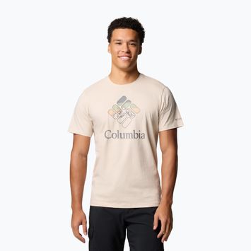 Футболка чоловіча Columbia Rapid Ridge Graphic dark stone/heavenly