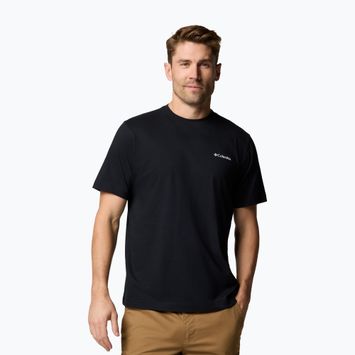 Футболка чоловіча Columbia Kettle River Back Graphic Tee black/trailgui