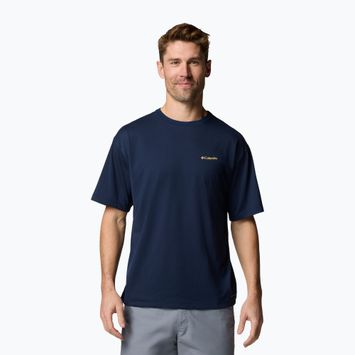 Футболка чоловіча Columbia Cedar Trail Back Graphic Tee collegiate navy