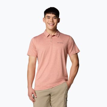 Футболка чоловіча Columbia Tech Trail Utility Polo tuscan heather