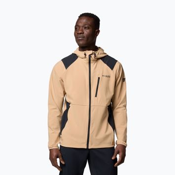 Куртка софшел чоловіча Columbia Triple Canyon Hooded canone/black