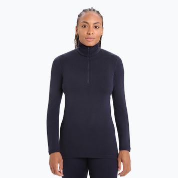 Кофта термічна жіноча icebreaker 260 Tech LS Half Zip midnight navy