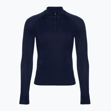 Кофта термічна дитяча icebreaker 260 Tech LS Half Zip midnight navy