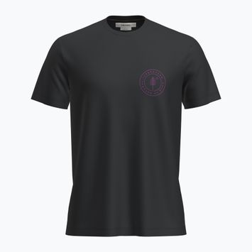 Футболка трекінгова чоловіча icebreaker Merino 150 Tech Lite SS Tee Hike Naturall black