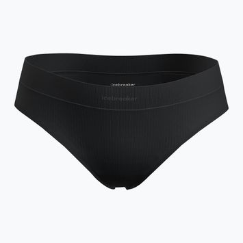 Труси термічні жіночі icebreaker Merino Rib Lotus Hipster black