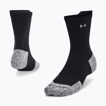 Шкарпетки для бігу Under Armour Ad Run Cushion 1Pk Mid чорні 1376076