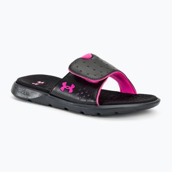 Шльопанці жіночі Under Armour Ignite 7 SL black/black/rebel pink