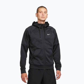 Чоловіча тренувальна кофта  Nike Therma Fit Full-Zip black/black/white