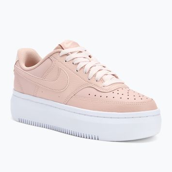 Жіночі туфлі Nike Court Vision Alta рожевий оксфорд/білий/світлий ніжно-рожевий/рожевий оксфорд