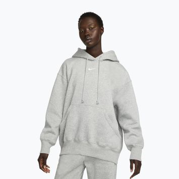 Кофта жіноча Nike Sportswear Phoenix Fleece Oversized dark grey heather/sail