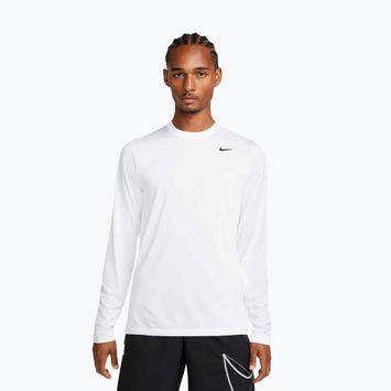 Чоловічий тренувальний лонгслів Nike Dri-FIT Legend white/black