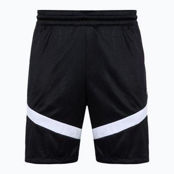 Шорти баскетбольні чоловічі Nike Icon Dri-Fit 8" black/black/white/white