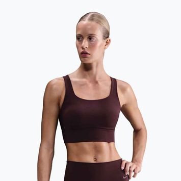 Бюстгальтер для тренувань Nike Zenvy Medium-Support burgundy crush/sail