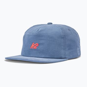 K2 Вельветова кепка Snapback navy