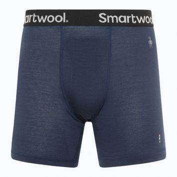 Боксерки термічні чоловічі Smartwool Merino Boxer Brief deep navy