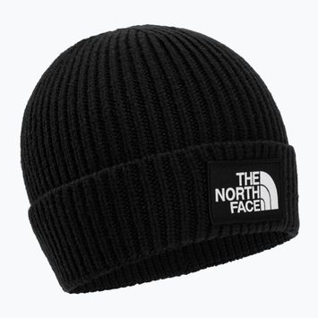 Шапка The North Face TNF Box Logo Cuffed чорна NF0A7WGCJK31