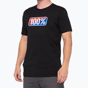 Чоловіча 100% класична чорна футболка