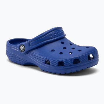 Crocs Classic Clog Kids сині шльопанці на болтах