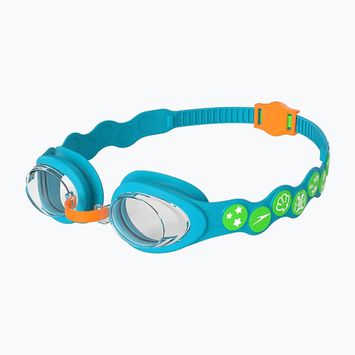 Окуляри для плавання Speedo Infant Spot сині/зелені