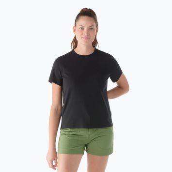 Футболка трекінгова жіноча Smartwool Perfect Crew Short Sleeve black