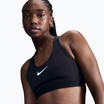 Бюстгальтер для тренувань Nike Swoosh High Support black/iron grey/white