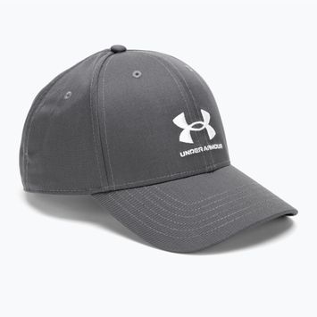 Кепка чоловіча Under Armour Branded Lockup Adj pitch gray/white