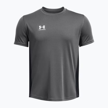 Футболка футбольна дитяча Under Armour Challenger Train castlerock/white