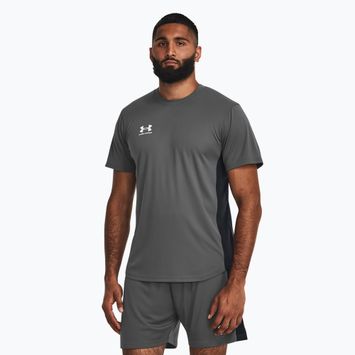 Футболка футбольна чоловіча Under Armour Challenger Train castlerock/white